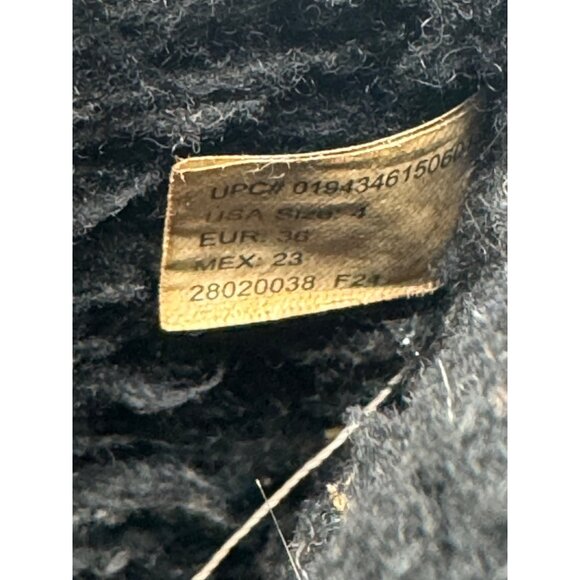 wonder nation Childrens Black Red Winter Snow Boots With hook & loop 4 READ - Picture 7 of 9